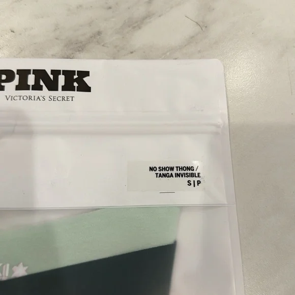 PINK 5 no show thong set size S - Picture 2 of 3